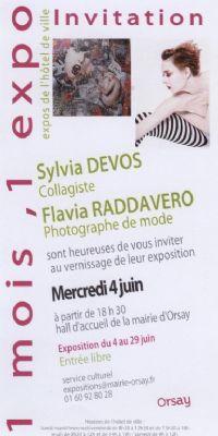1 Mois 1 Expo. Du 4 au 28 juin 2014 à Orsay. Essonne. 